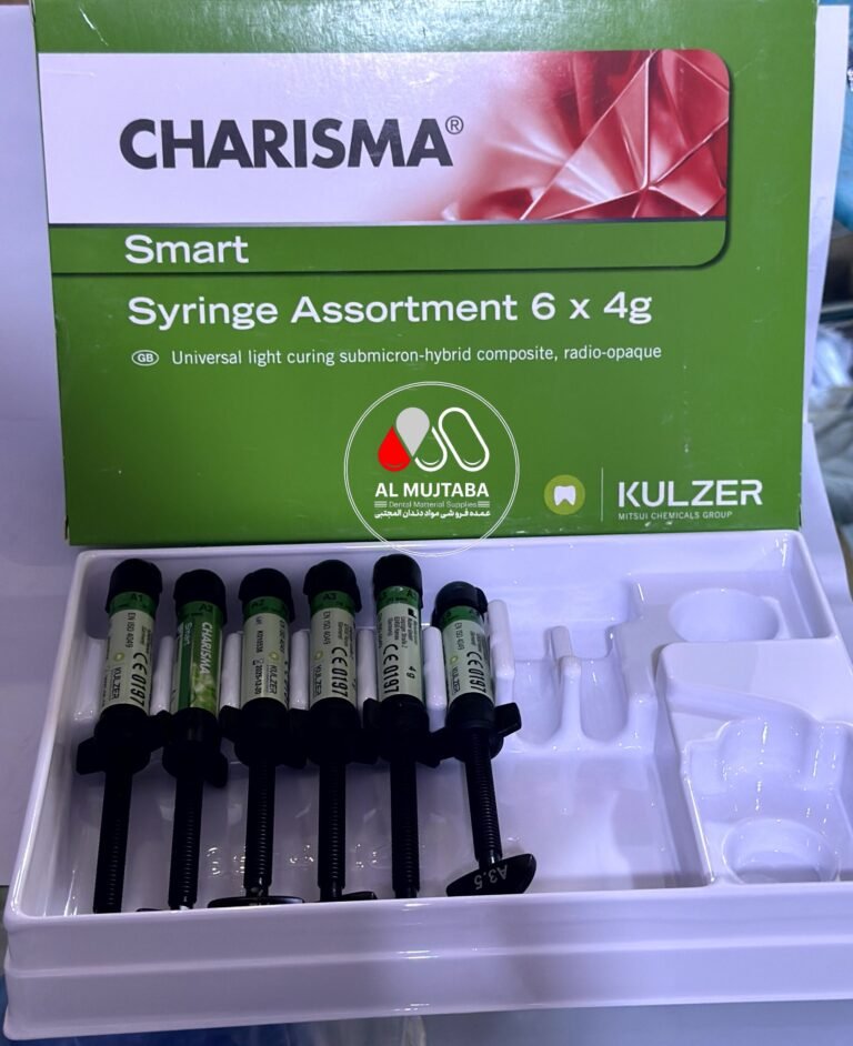 "Charisma Smart Syringe Assortment - High-Quality Dental Composite from AL-MUJTABA DENTAL SUPPLY"