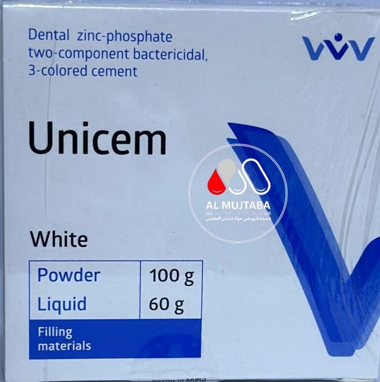 Unicem Dental Zinc-Phosphate Cement - High-Quality Bactericidal Filling Material from AL-MUJTABA DENTAL SUPPLY"