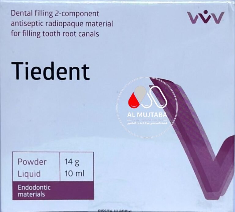 "Tiedent Dental Filling Material - High-Quality Antiseptic Radiopaque Endodontic Material from AL-MUJTABA DENTAL SUPPLY"